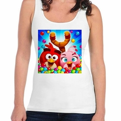 Musculosa Deportiva Angry Birds Stella Pajaros Dibujo Animado - comprar online