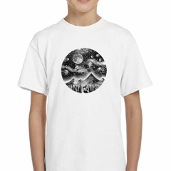 Remera Arte De Constelaciones Y Planetas