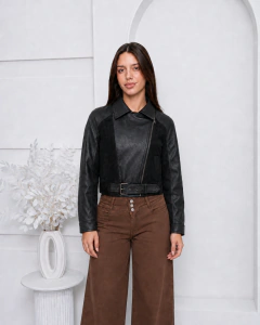 Eco cuero Con Gamuza Lucia - Yuriell
