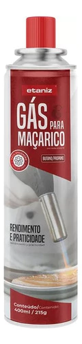 Kit Maçarico a Gás + 2 Gás para Maçarico - Ferragem Guzati
