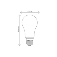 Lâmpada Led 15w Bulbo E27 Bivolt Branca 1311lm Tramontina - comprar online