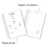 Caderneta de Saúde Versão Completa Personalizada - Alfabeto Minimalista Rosa - Lilica Papel - Papelaria