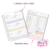 Planner Pessoal Stickers Black - loja online