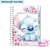 Caderno Capa Dura Personalizado Com Nome - Stitch Love - Tamanho Colegial ou A5 - Lilica Papel - Papelaria
