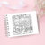 Livro de Colorir Bobbie Goods Mármore Rosa - Lilica Papel - Papelaria