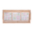 BANDEJA COM ALCA E FUNDO CERAMICA FLORAL 37CM X 18CM X 4,5CM BAMBU - comprar online