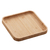 BANDEJA DE BAMBU SQUARE 17x17x1,5cm - Vida e casa