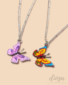 Cadenitas maripositas de colores (elegir color)