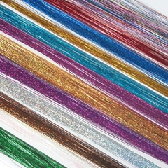 1 paquete de Extensiones de glitter (Pelo a pelo)