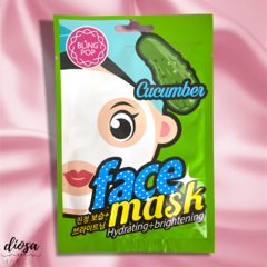 Mascarilla facial con extracto de pepino (Suaviza y Purifica) - comprar online