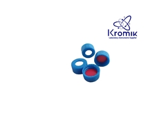 KIT X5 TAPA ROSCA-SEPTA 1.5mm thick PRE-SLIT PARA VIAL HPLC 2mL (100pcs/pk) MARCA: KROMIK