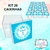 20 Lembrancinhas Realeza - Caixinhas Acrílicas Personalizadas