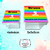 10 Lembrancinhas Pop It - Caixinhas Acrílicas Personalizadas