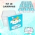 20 Lembrancinhas Chuva de Bençãos - Caixinhas Acrílicas Personalizadas