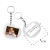 20 Chaveiros Acrílicos Coração Personalizado com foto frente e verso 3x4 - comprar online