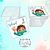 10 Lembrancinhas Luca - Caixinhas Acrílicas Personalizadas