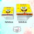 10 Lembrancinhas Bob Esponja - Caixinhas Acrílicas Personalizadas