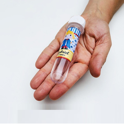 Kit 20 Tubetes Personalizados 13cm 8cm - Lembrancinhas Personalizadas