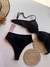 Imagem do Biquíni meia taça e Hot pants cós