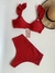 Top babado e Calcinha Hot pants