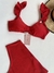 Top babado e Calcinha Hot pants - comprar online
