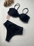 Biquíni transpassado e Hot pants - Bia Burckle