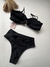 Biquíni transpassado e Hot pants - Bia Burckle