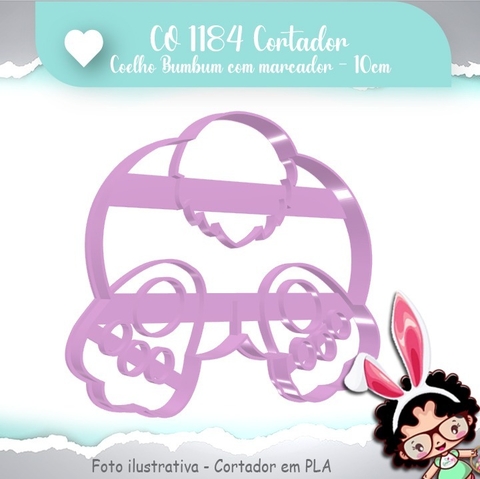 CORTADOR COELHO TRASEIRO - 10CM - 2 PEÇAS - CO1184