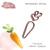 Cortador Kit Cenoura -6,5cm - 2 Peças - CO 1933 - comprar online