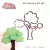 Cortador kit árvore - 4 peças - 12cm - co 486