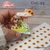 Cartela de adesivos Flor - Códig 94 - 1 cm - 40 unidades