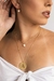 CD199 - Pingente Medalha Letra Inicial Dourado - comprar online