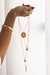 CD199 - Pingente Medalha Letra Inicial Dourado - comprar online
