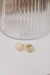 BD485 - Brinco Circulo Cravejado Menino Dourado