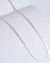 Choker Fita 3mm Banhado em Prata
