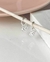 Brinco Argola Trio Cristal P