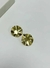 Brinco Medalha Mini Ilusão Banhado em Ouro