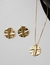 Brinco Martelado Banhado em Ouro - comprar online
