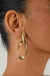 Brinco Tubo Torcido Amarrado Dourado Banhado em Ouro - comprar online