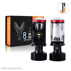 BOMBILLOS LED LASER H4 Y8 MINI PROYECTOR 30000 LÚMENES en internet