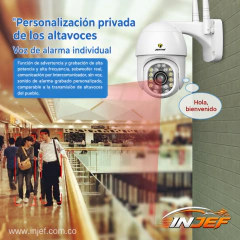 CÁMARA DE SEGURIDAD IP WIFI 1080P PTZ PARA EXTERIOR – SEGUIMIENTO INTELIGENTE Y VISIÓN NOCTURNA - tienda en línea