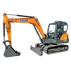 MINI EXCAVADORA DEVELON DX60 - comprar online