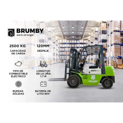 AUTOELEVADOR BRUMBY BRFD25 /BRFD30 - IMPOVIAL SRL