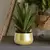 Cachepô de metal de luxo para decoração - Toque Verde Paisagismo