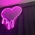 ESPEJO CORAZÓN DERRETIDO CON LUZ NEÓN - comprar en línea
