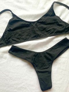 Angela Algodón Negro - comprar online