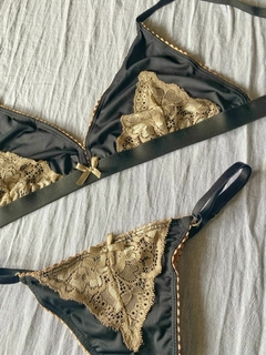 Agatha Algodon negro & Tostado - comprar online