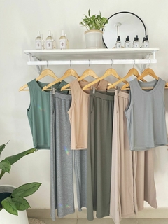 Pantalon Palazo Cala Verde en internet