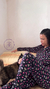 Pijama Longo Love Corações