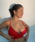 Cropped Liz Vermelho na internet